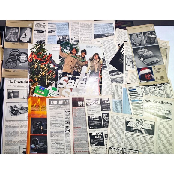 Ephemera 36+ Pages 4.7oz. Pictures Articles Car & Driver Magazine December 1982 - Picture 2 of 2
